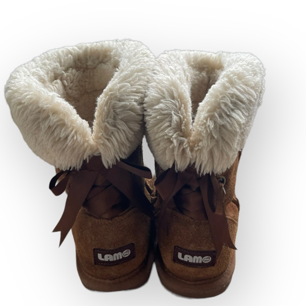 LAM fur boots girls 2Y - FREE SHIPPING ON ALL ITEMS